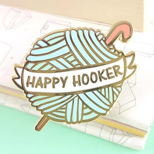 Happy Hooker Lapel Pin