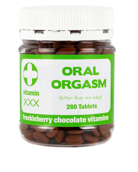 Oral Orgasm Tablets (Gag Joke)