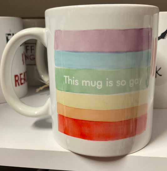 Naughty Corner Mug - This mug is so gay