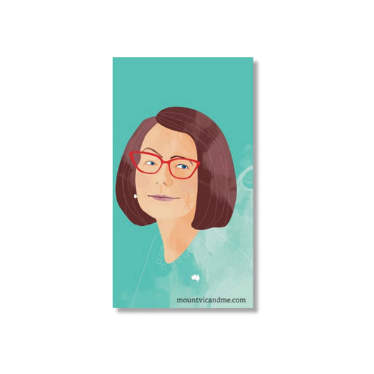Julia Gillard Portrait Magnet