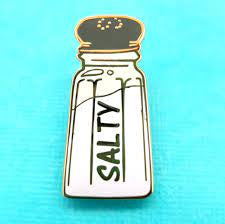 Salty Lapel Pin