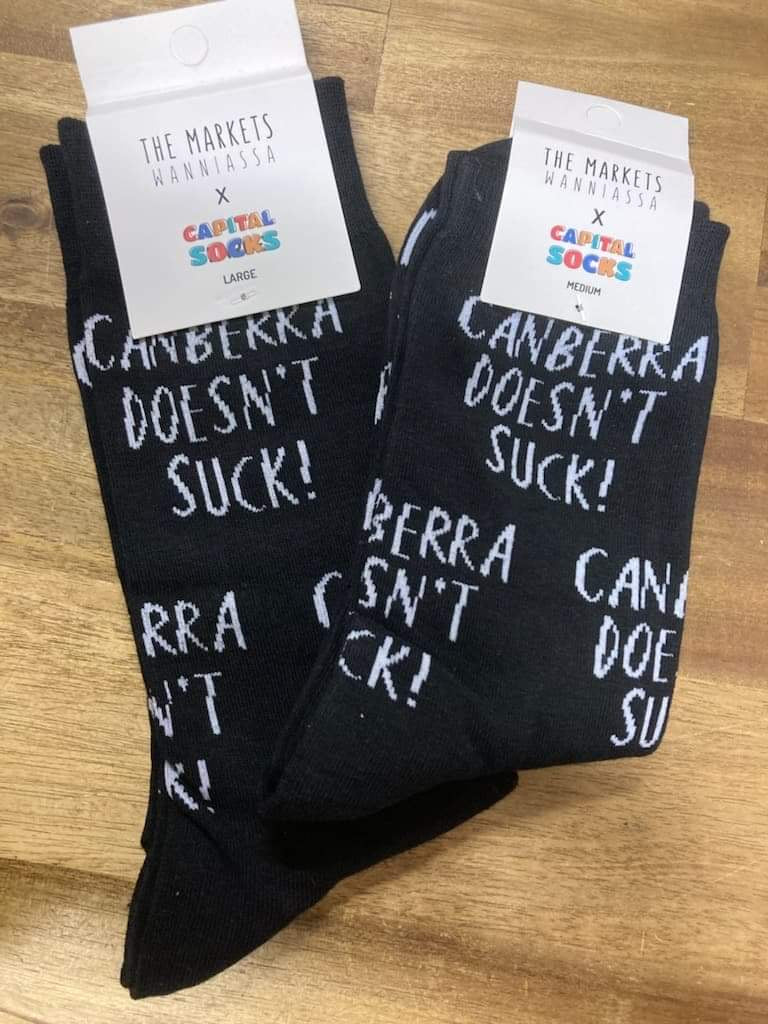 Canberra Doesn't Suck Socks