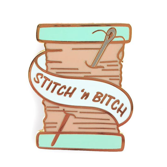 Stitch 'n Bitch Lapel Pin