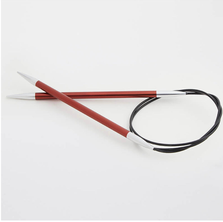 Zing Fixed Circular Needles 80cm