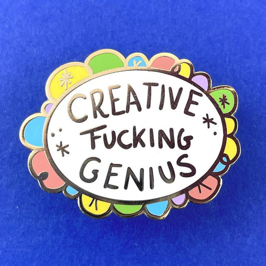 Creative F*cking Genius Lapel Pin