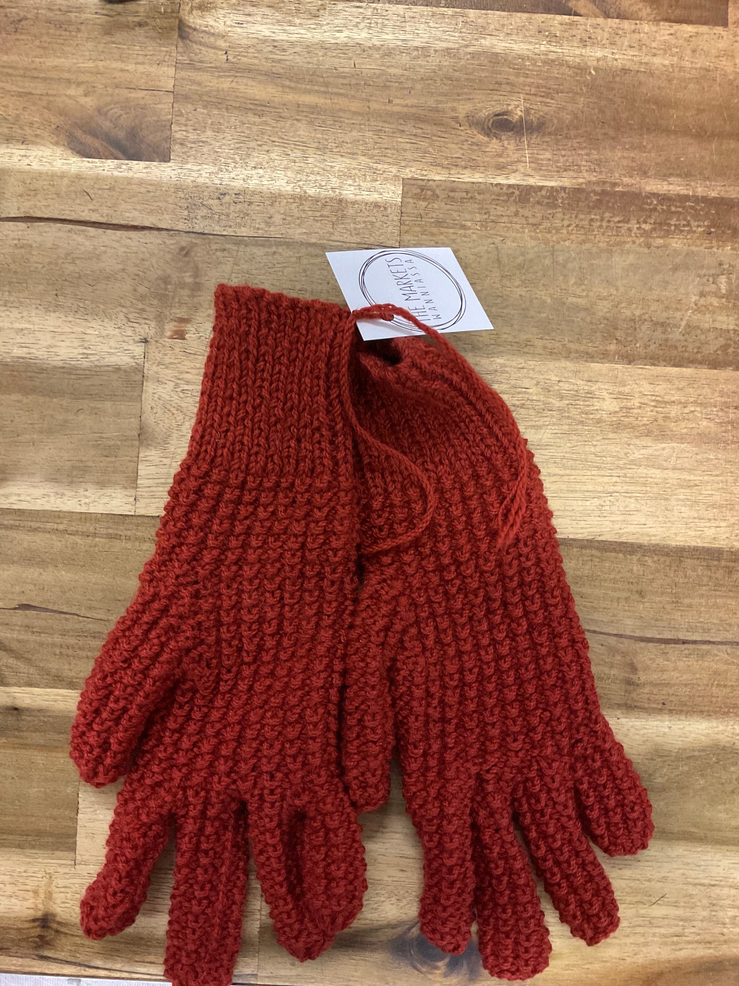 Hand Knitted Adult Gloves