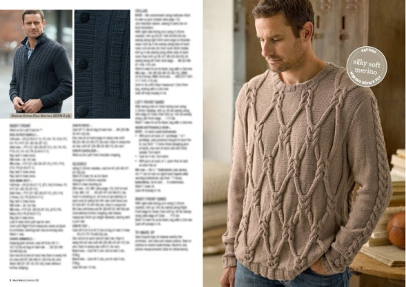 Mens Merino Collection Patterns 102