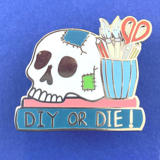 DIY or Die Lapel Pin