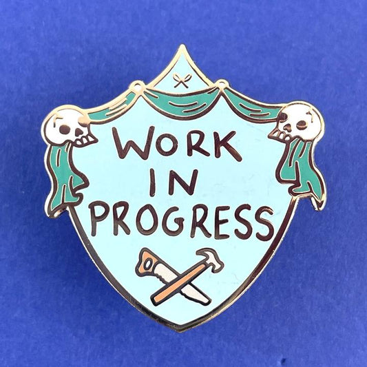 Work In Progress Lapel Pin