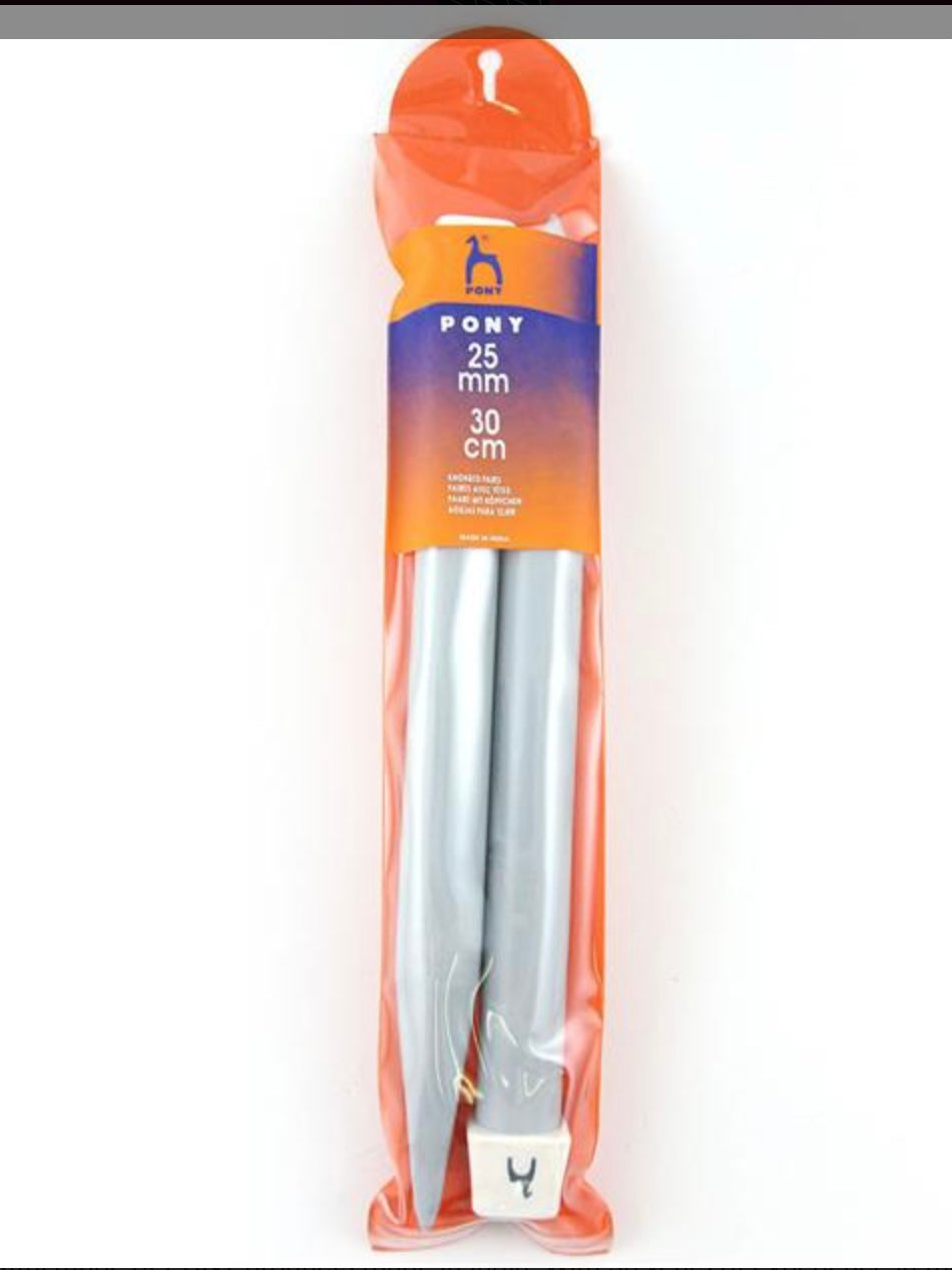 Pony Knitting Needles 30cm
