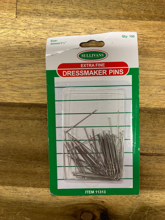 Dressmaking Pins x100 Pack