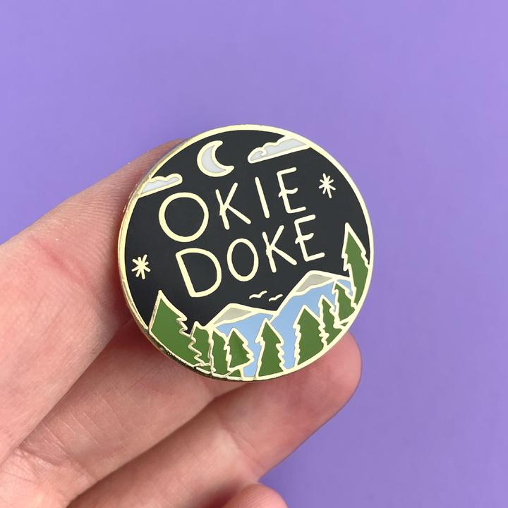 Okie Doke Lapel Pin