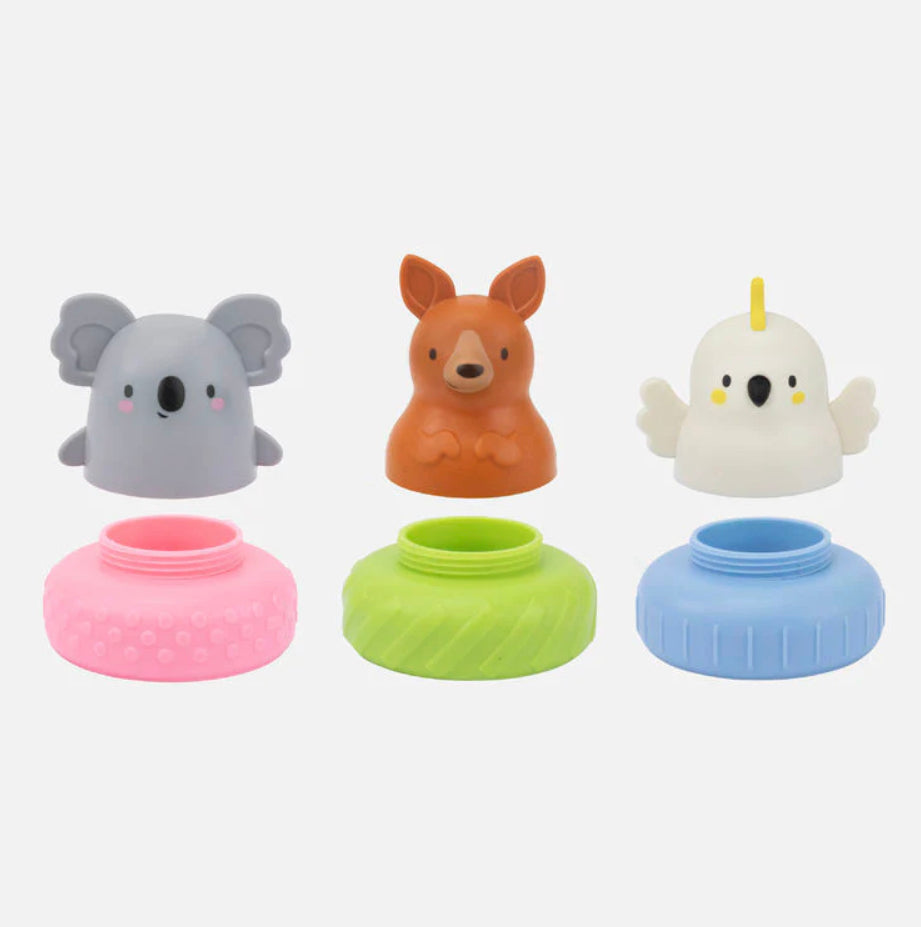 Mix & Match Bath Mates - Aussie Animals
