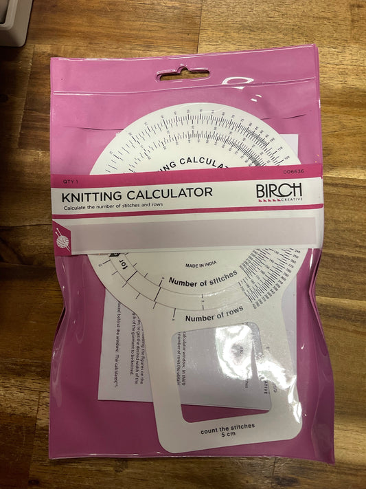 Birch Knitting Calculator