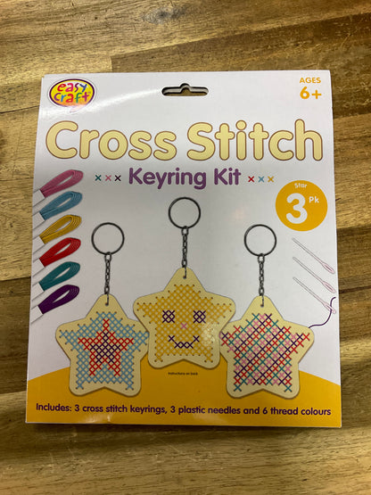 Cross Stitch Keyring Kit