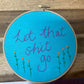 Naughty Corner Embroidery - Let That Sh*t Go 17.5cm