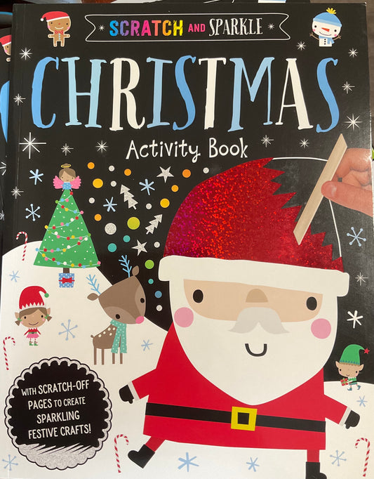 Christmas Activity Book- Scratch and Sparkle
