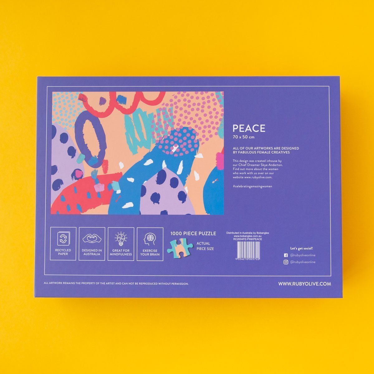 1000pc Puzzle - Peace