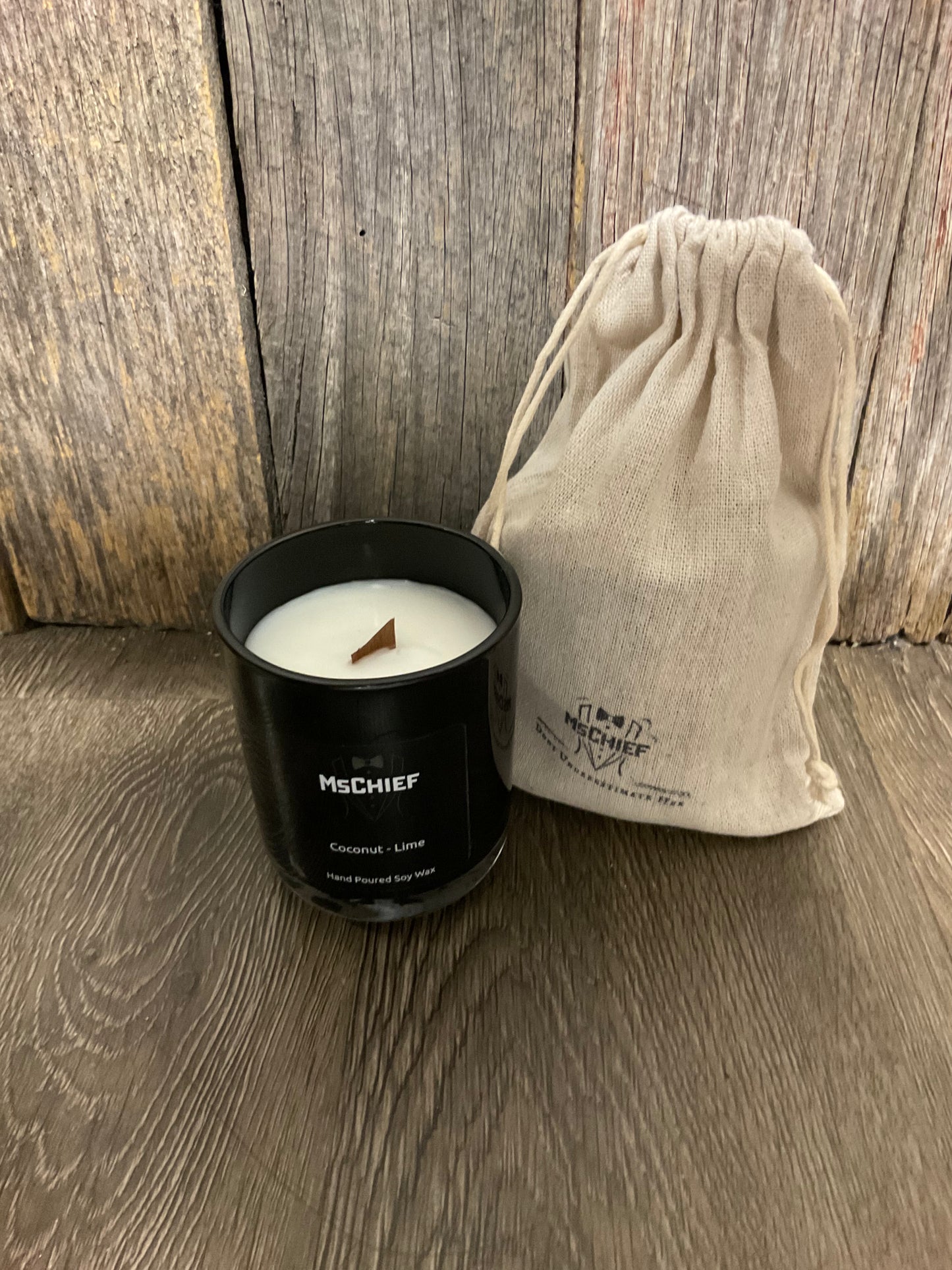 MsChief Candles Wood Wick