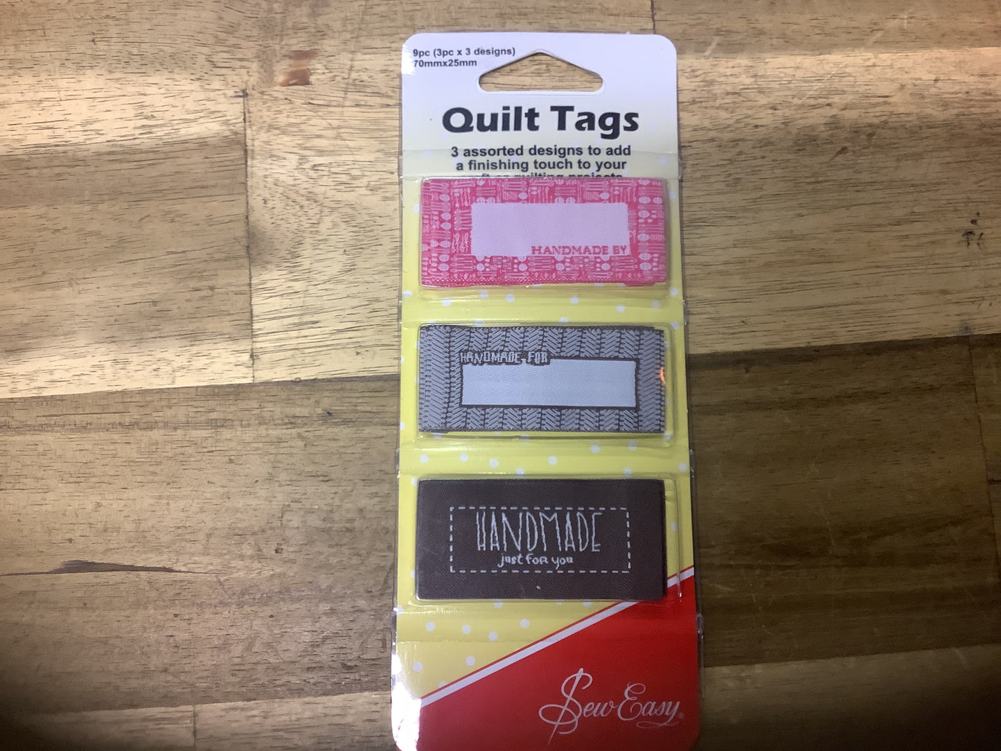 Quilt Tags