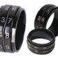 Row Counter Ring Black