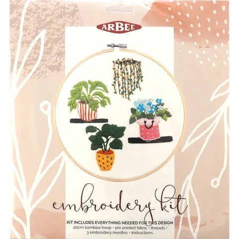 Embroidery Kit Wall Garden