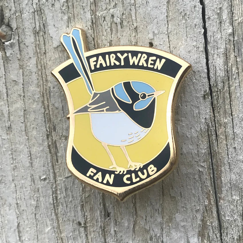 Fairy Wren Enamel Pin