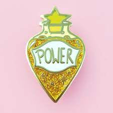 Power Lapel Pin