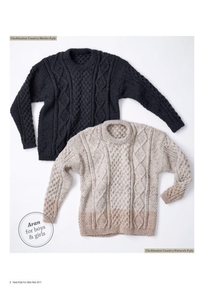 Pattern Hand Knits for Older Kids