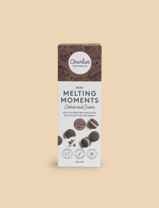 Cookies and Cream Melting Moments 50g