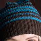 Pattern Striped Beanie & Mitts #431