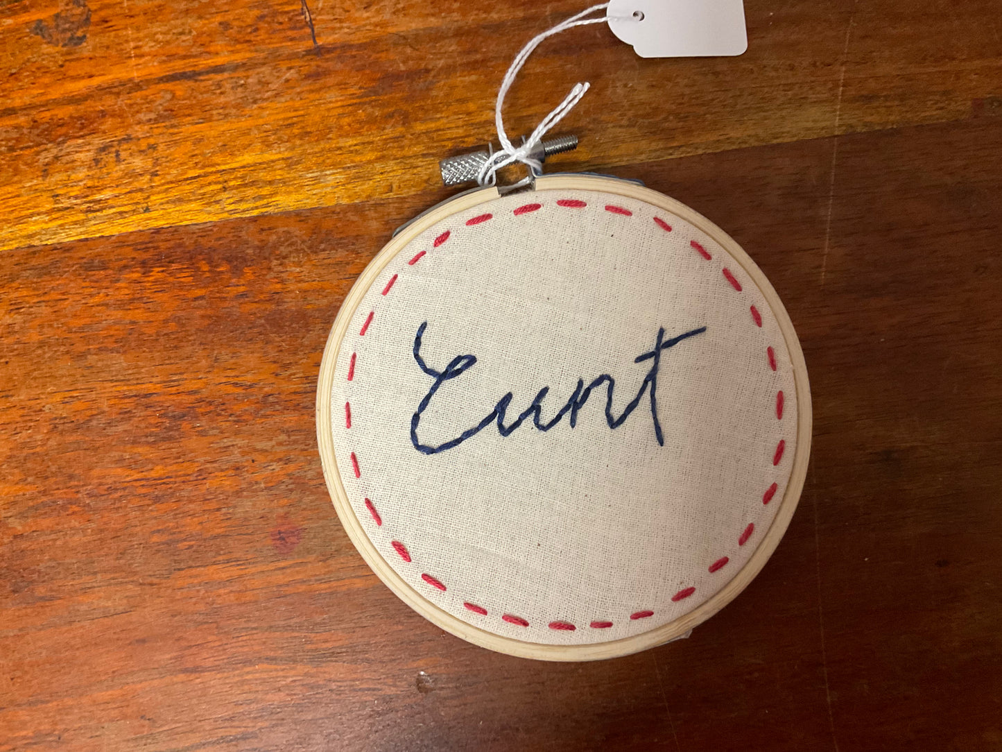 Naughty Corner Embroidery - C*nt 10cm