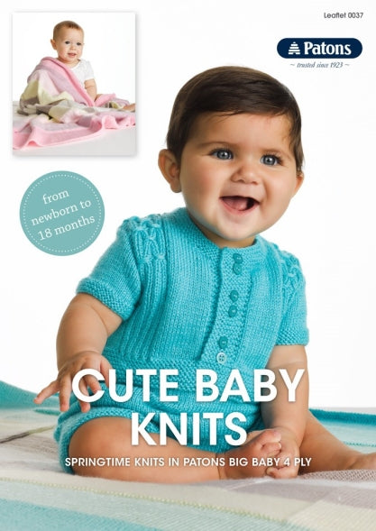 Patons Cute Baby Knits Leaflet 0039