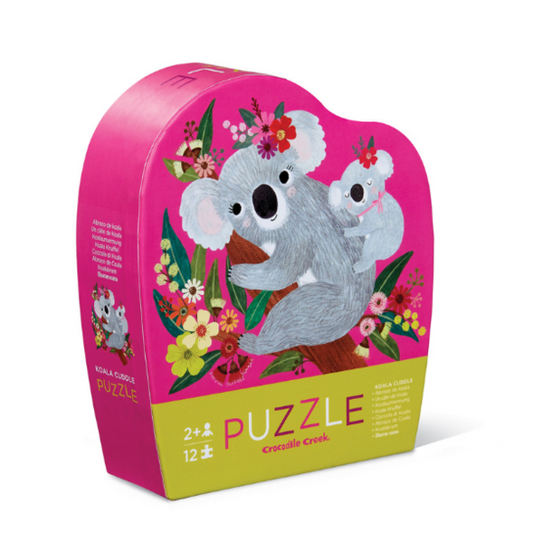 Mini Puzzle Koala Cuddle 12pc