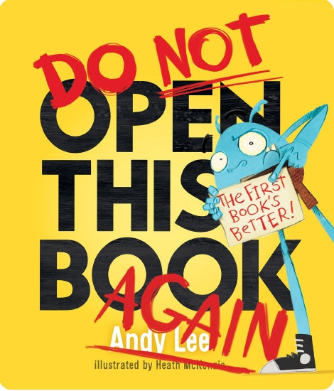 Do Not Open This Book Again Board Book
