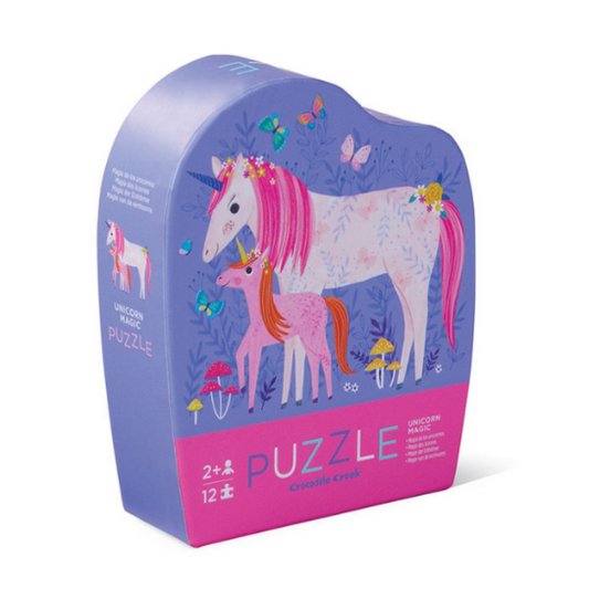 Mini Puzzle Unicorn Magic 12pc