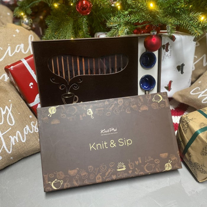 Knit & Sip Holiday Gift Set
