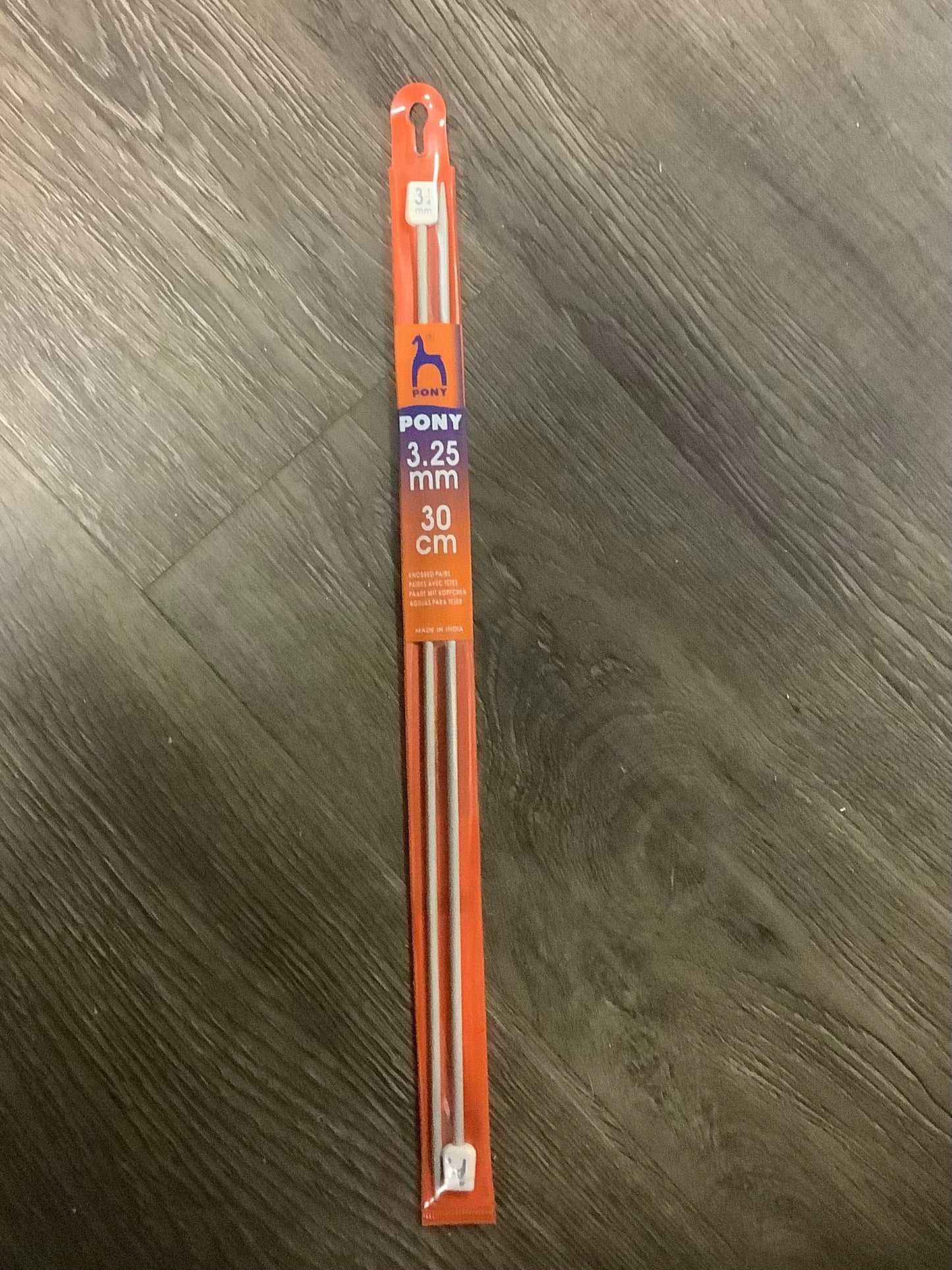 Pony Knitting Needles 30cm