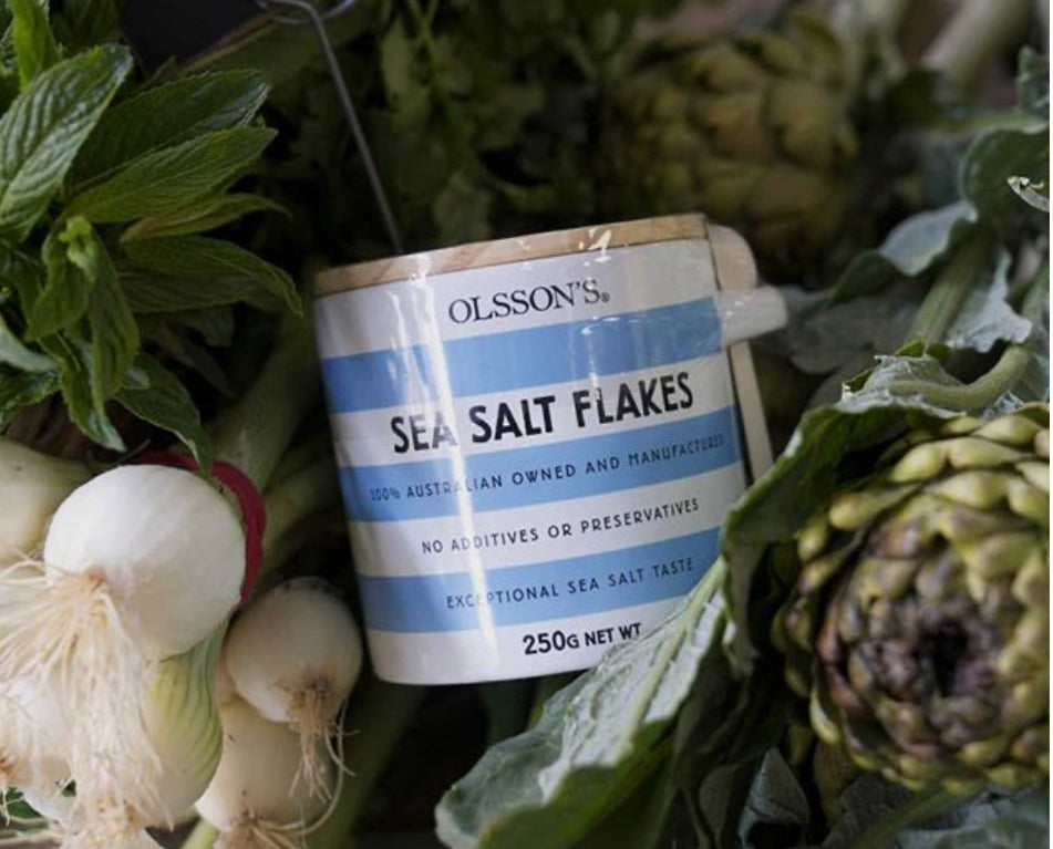 Sea Salt Flakes | 250g Stoneware Jar