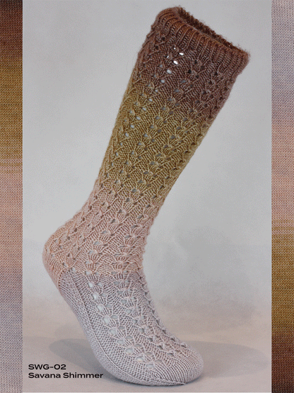*Fiori Gradient Sock Hand Dyed Yarn