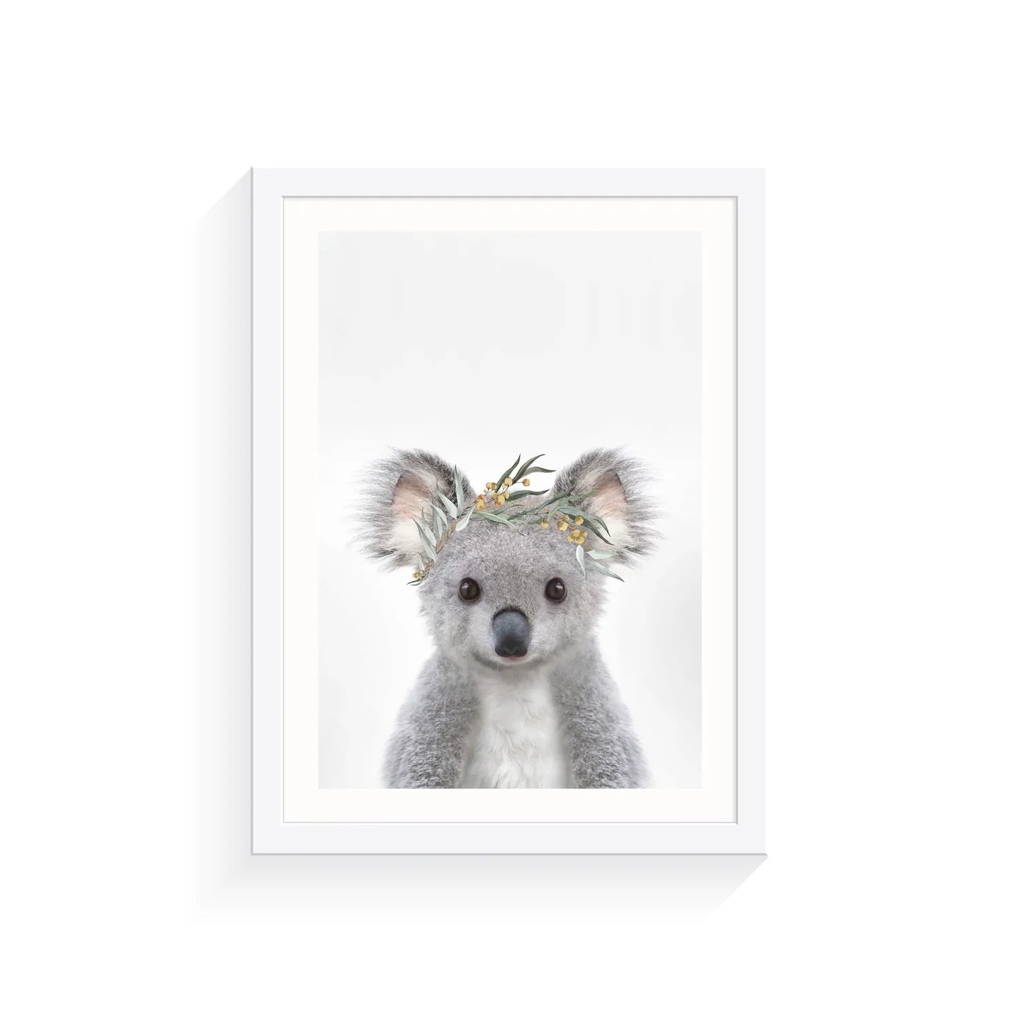 Baby Koala Eucalyptus Print A4