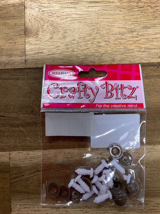 Safety Eyes Plastic Frog 7mm