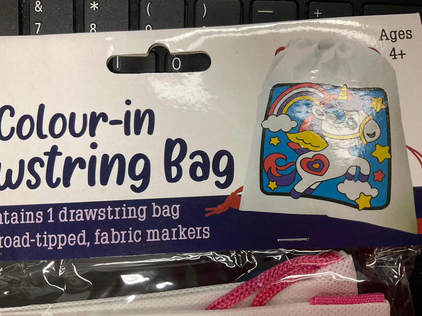 Colour In Drawstring Bag