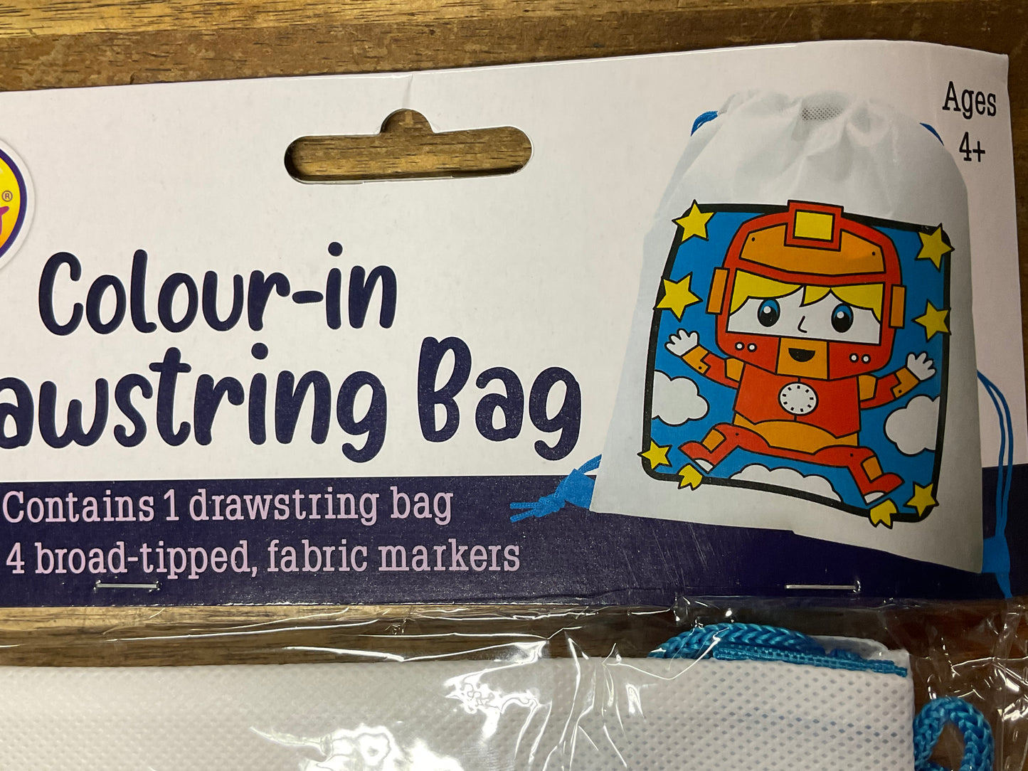Colour In Drawstring Bag