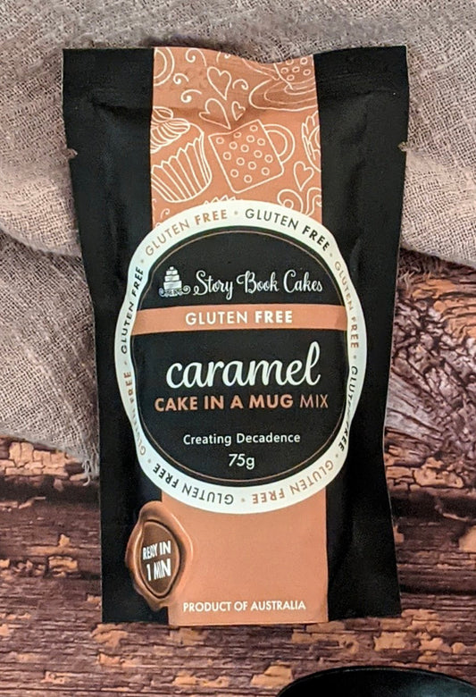 Caramel Cake In a Mug Gluten Free