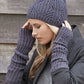 Pattern Brioche Beanie & Mitts #428