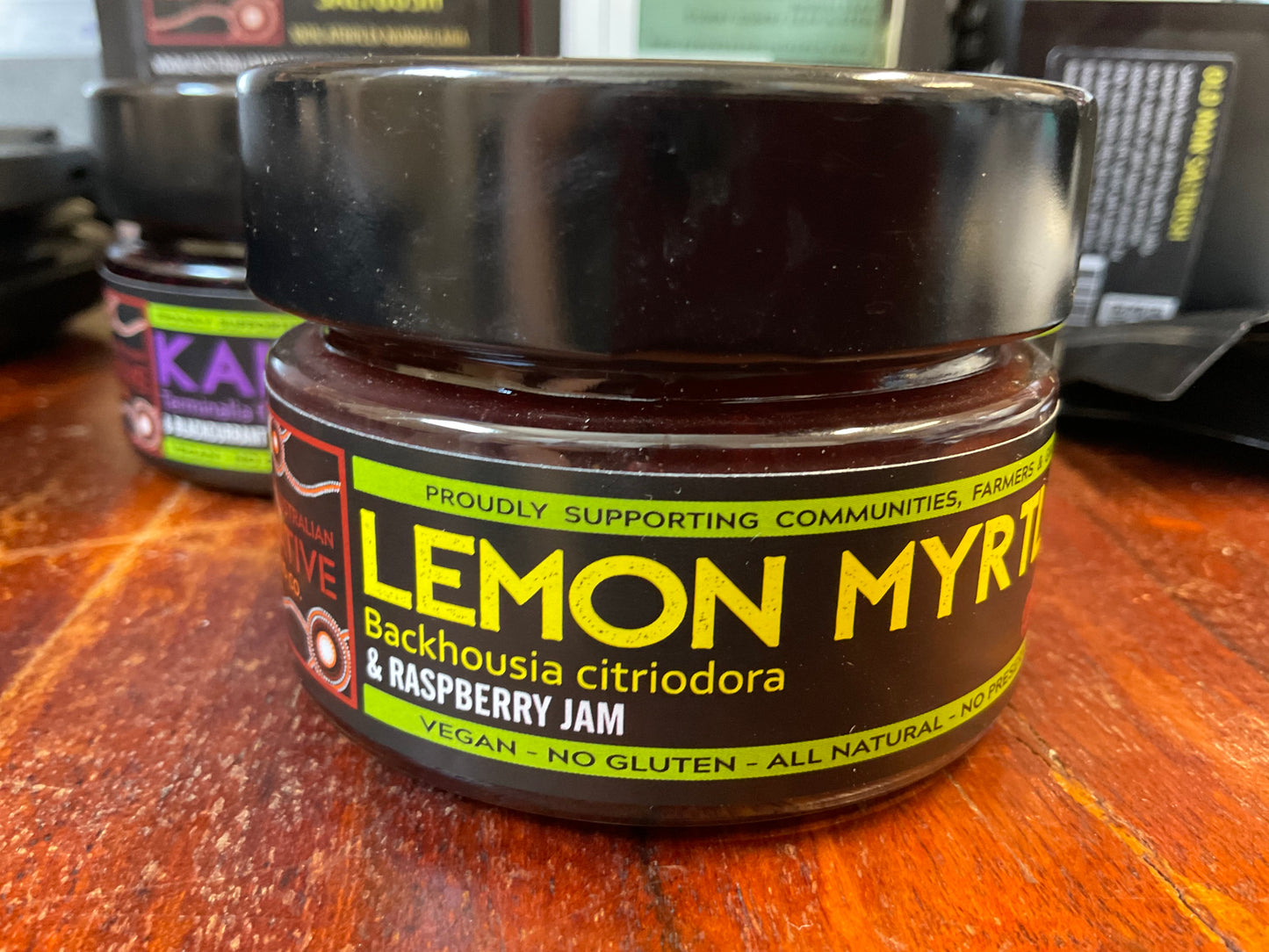 Lemon Myrtle  & Raspberry Jam