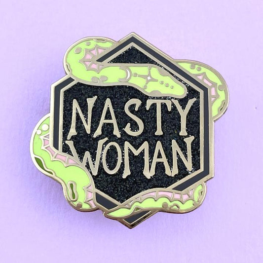 Nasty Woman Lapel Pin