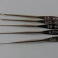 Pony Crochet Hooks .6mm to 1.75mm