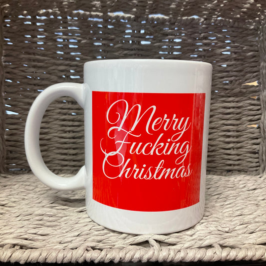 Naughty Corner Mug -Merry F*cking Christmas